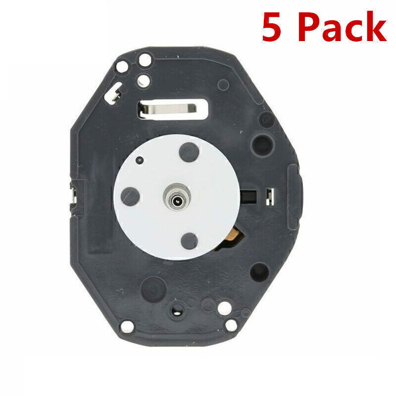 5 PC21 Japan Quartz Watch Movement Replacement Parts Kit