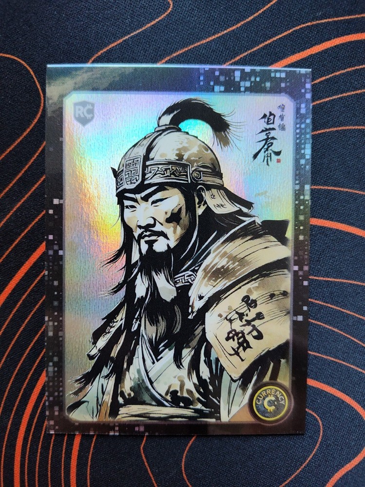 Big MISPRINT 2024 Cardsmiths Currency Series 3 *HOLOFOIL* Genghis Khan #45 NR-MT