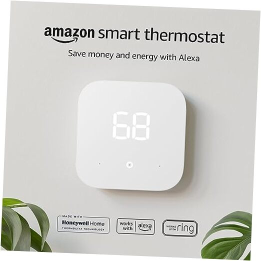 Energy-Saving Amazon Smart Thermostat - Alexa & Ring Compatible  