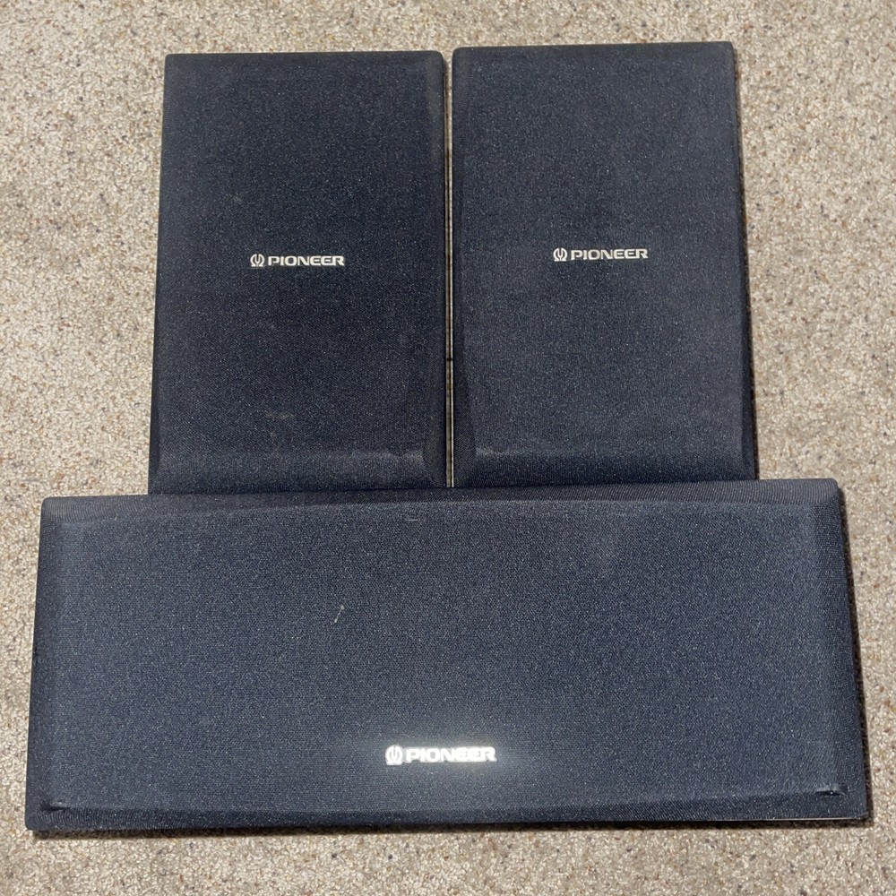 Pioneer cs-x580-k (x2) And Cs-c280K (1) Speakers. Working