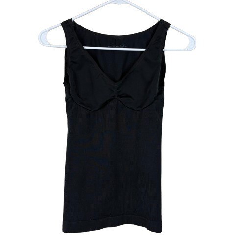 Bali Black Medium Shapewear Tank Top for Slimming Casual Wear