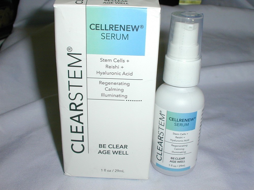 BRAND NEW CLEARSTEM Cellrenew Collagen Stem Cell Serum 1 FL OZ/29 ML