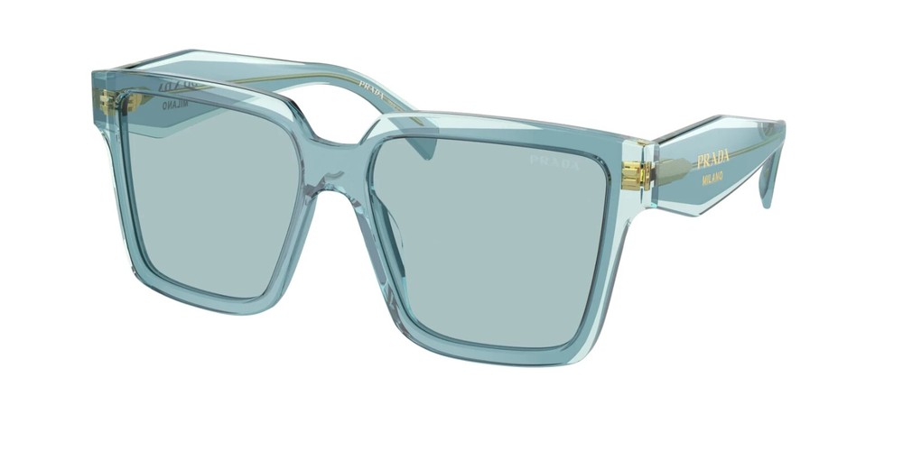 Prada PR 24ZS 15I02F Sky Blue Women's Sunglasses 56mm