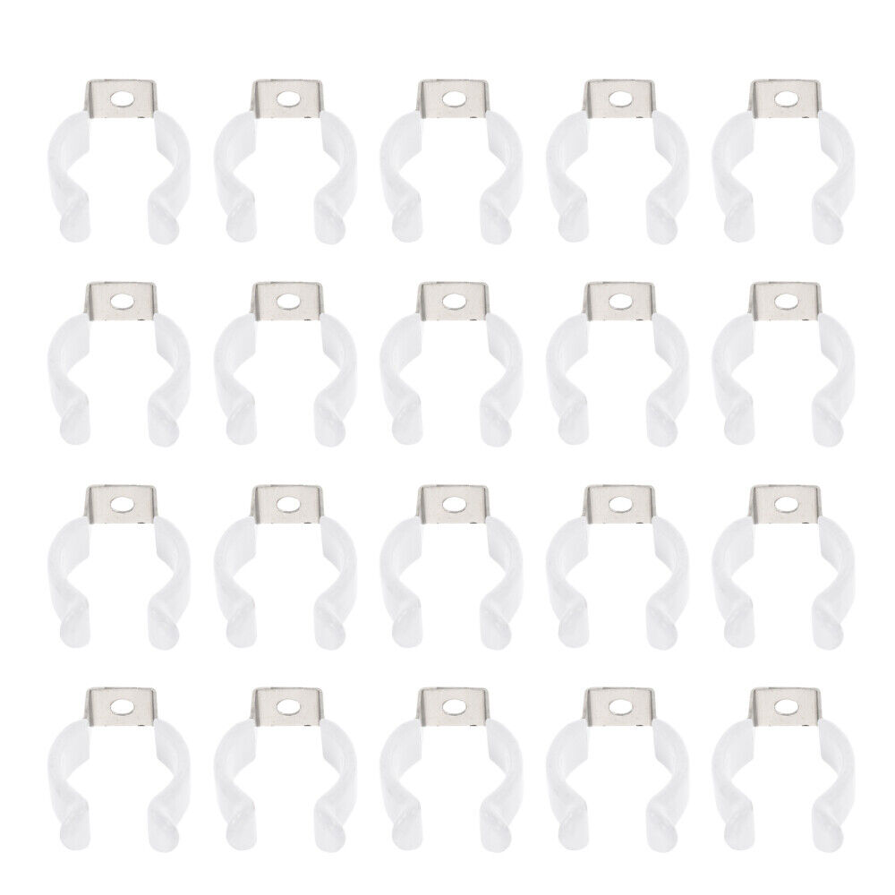 20 Pcs Light Tube Holder Fluorescent Lamp Support Bulbs Lights