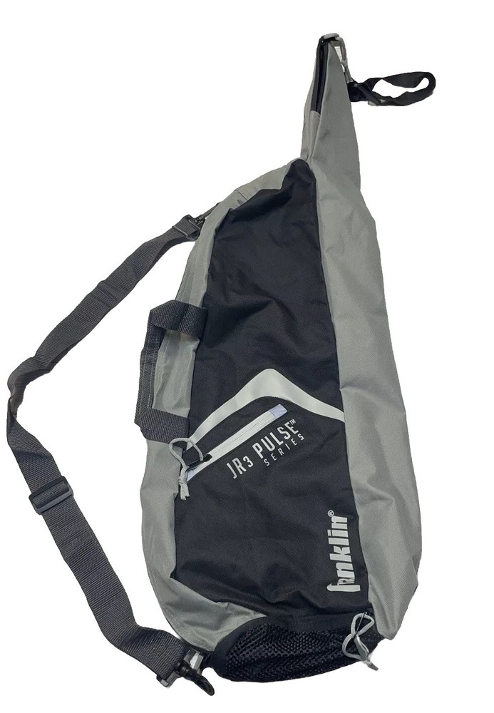 Franklin JR3 pulse Series Black Gray Equipment Bat Glove Baseball Bag NEW NWOT