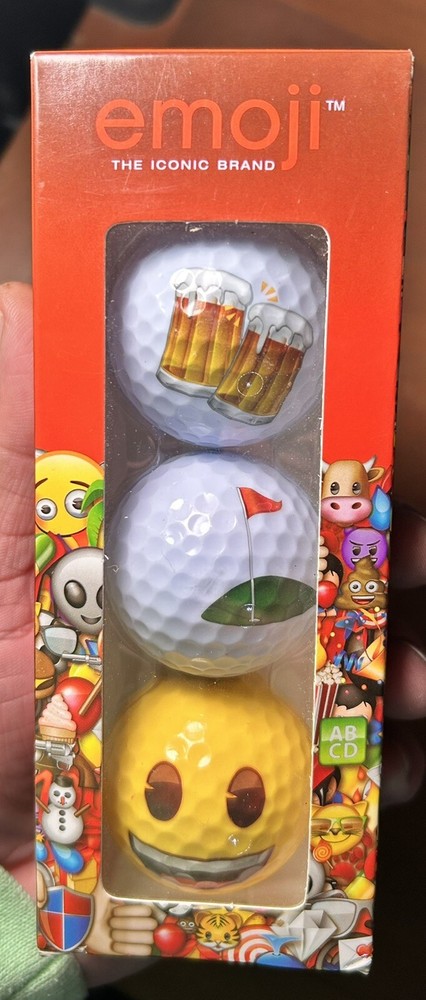 Emoji Golf Ball Sleeve - NEW
