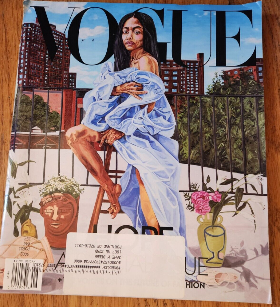 Vogue Magazine September 2020 HOPE A SPECIAL ISSUE JORDAN CASTEEL