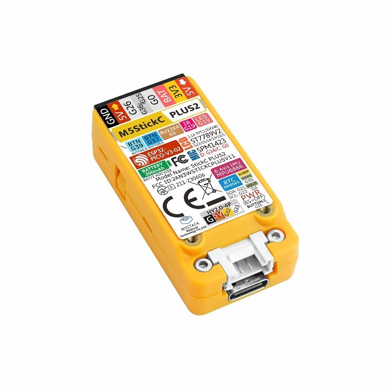 M5Stack StickC Plus2 ESP32 Mini IoT Development Board WiFi ESP32-PICO-V3-02-image