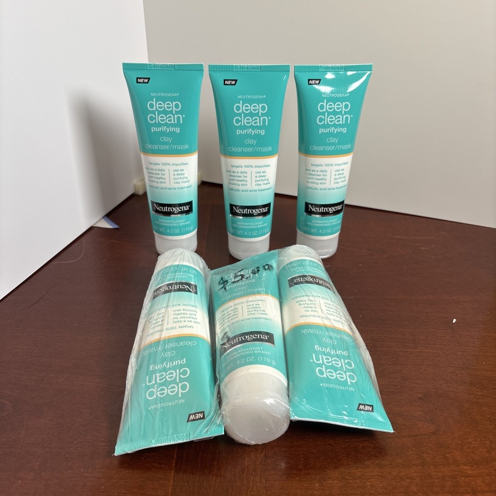 Neutrogena Deep Clean Purifying Clay Mask 4.2 oz Discontinued Rare New