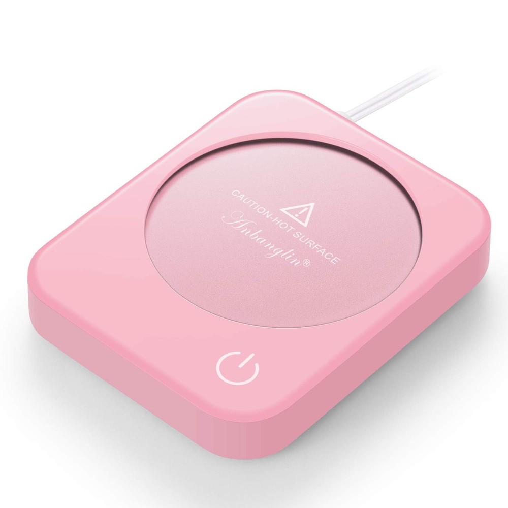 Anbanglin Smart Coffee Mug Warmer for Desk with Auto Shut Off - Keeps Beverages Hot Perfectly