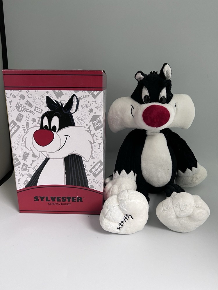 Sylvester the Cat Scentsy Looney Tunes Buddy & Looney Tunes Scent Pak New In Box