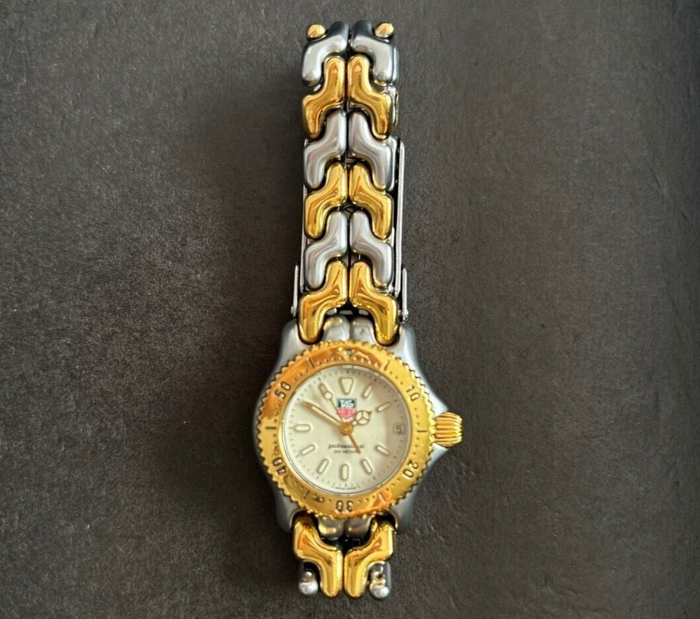 Tag Heuer S/el Professional S95.708 Ivory Quartz Womens Watch Japan  