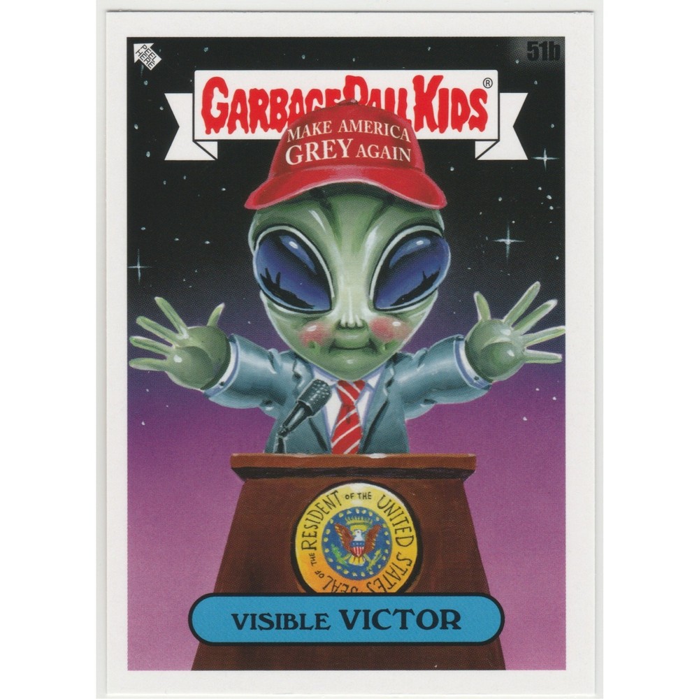 Visible Victor #51b Trump Garbage Pail Kids GPK 35th Anniversary Series 2020