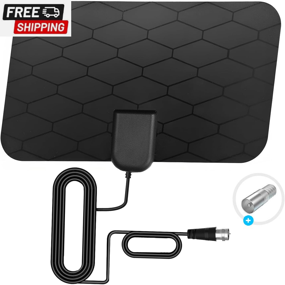 Digital TV Antenna,Antenna for Smart Tv,360°Reception,Support 4K 1080P Smart Tel