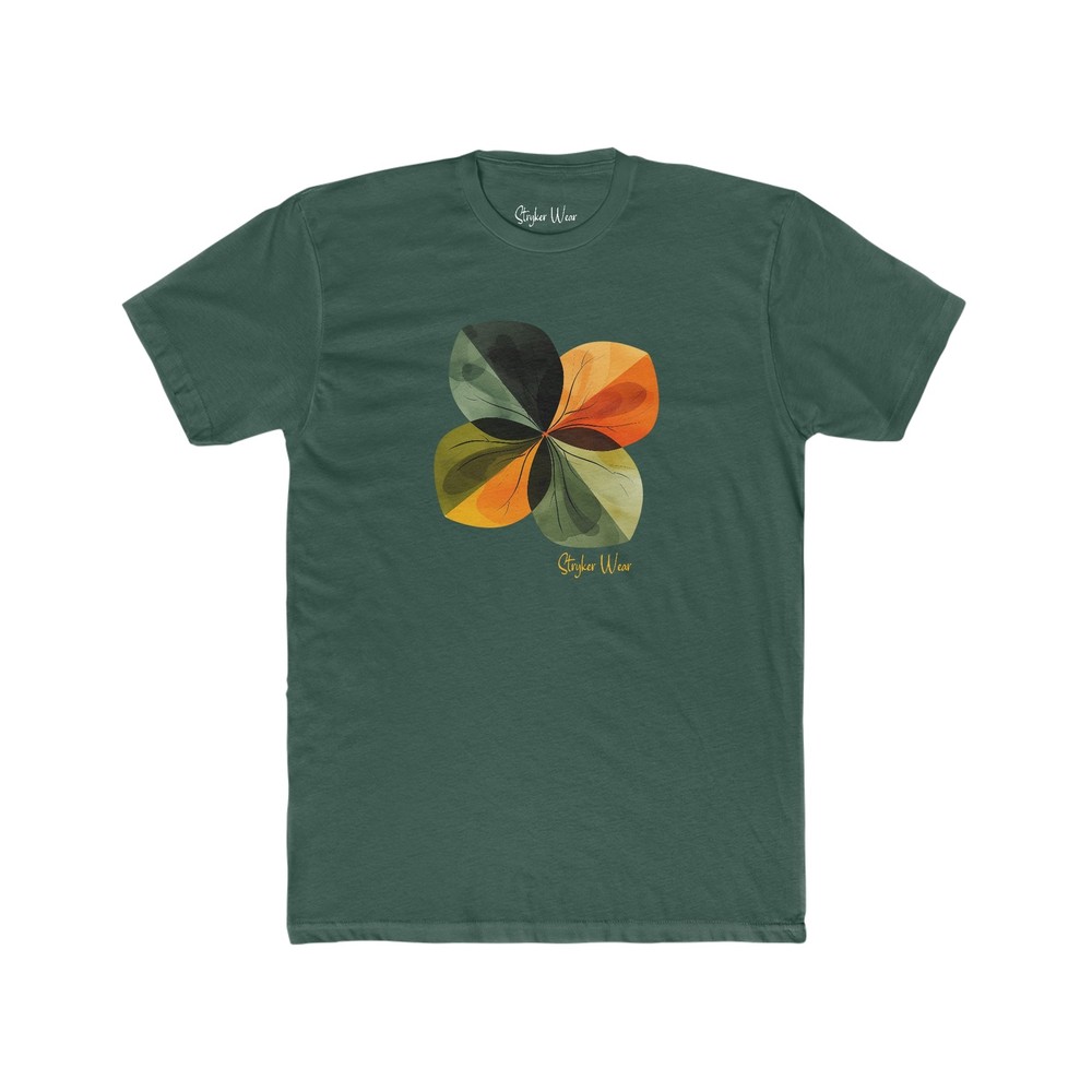 Natural Tones Clover | Men's Cotton Crew Tee
