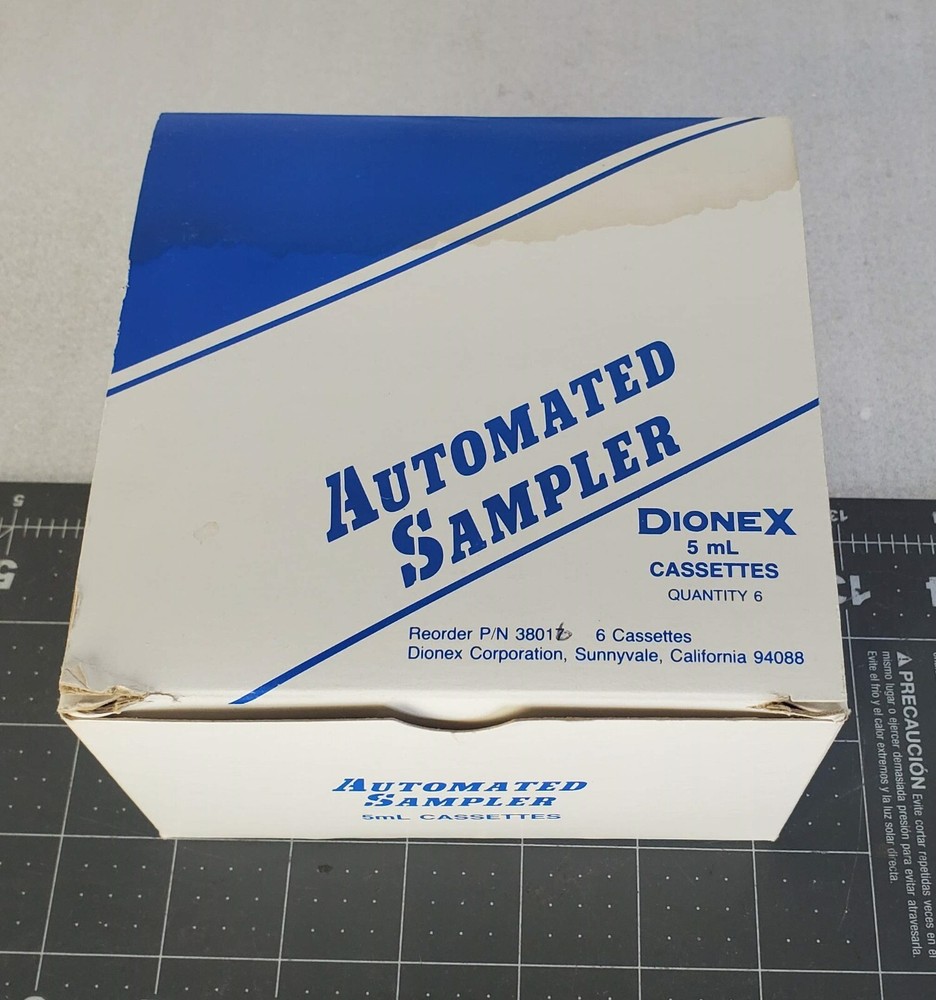 Dionex Automated Sampler 5ml Black Cassettes x 8 Units-image