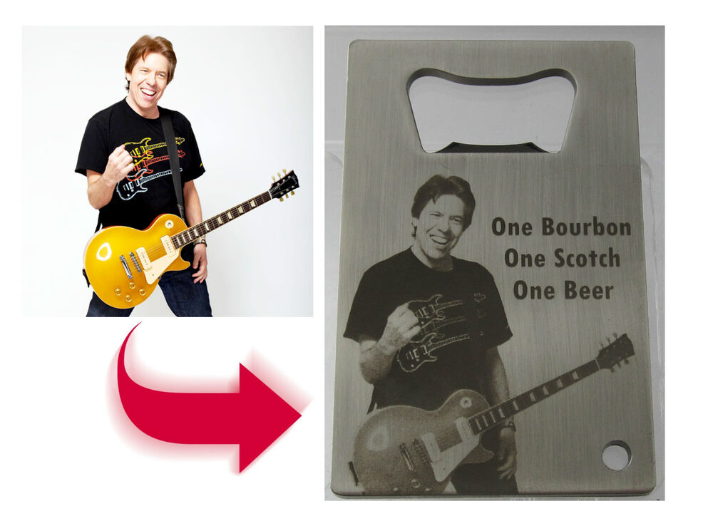 Credit Card Bottle Opener - Custom Engraved Stainless Steel Personalized-image