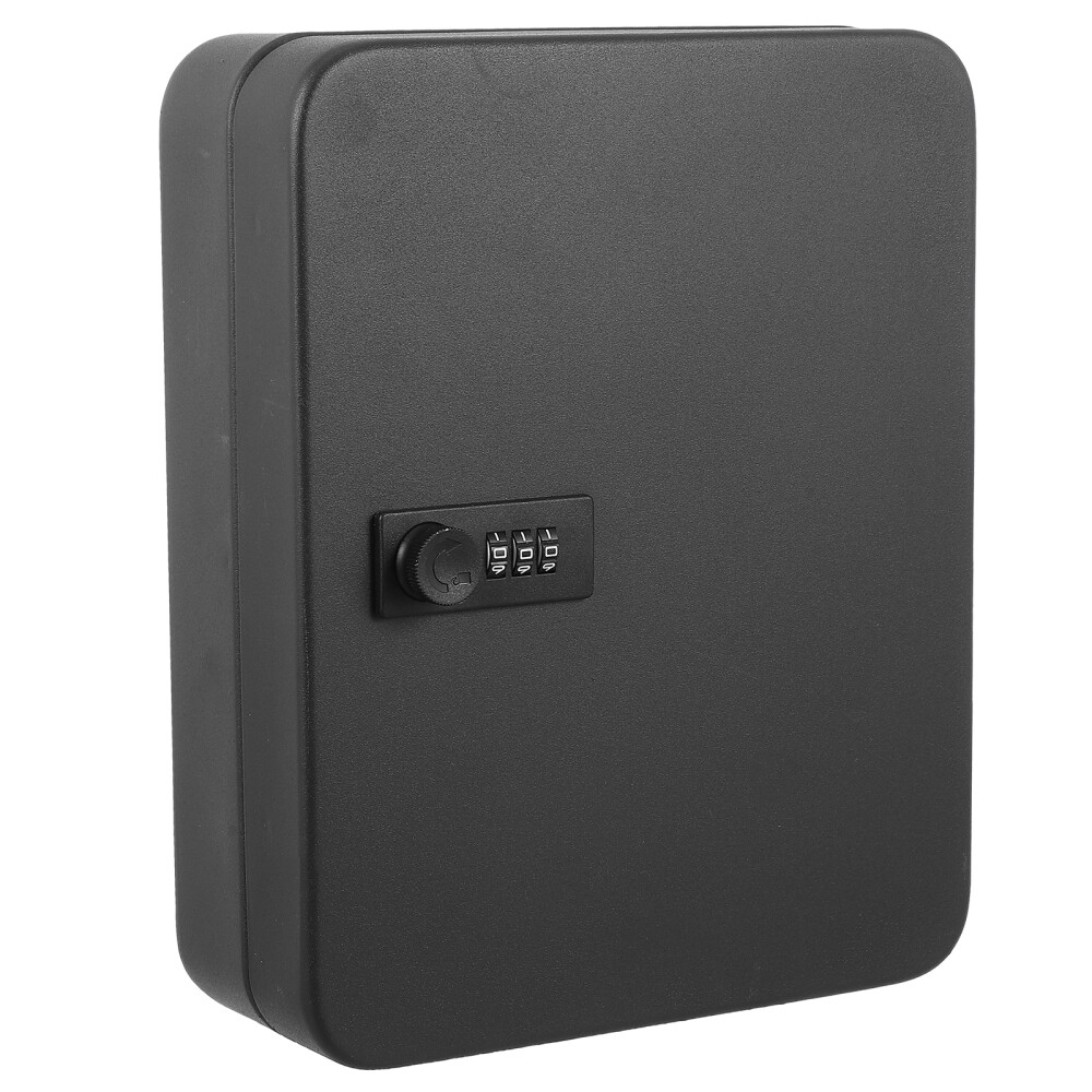 Wooden Key Holder Organizer with Hanging Letters for Secure Storage