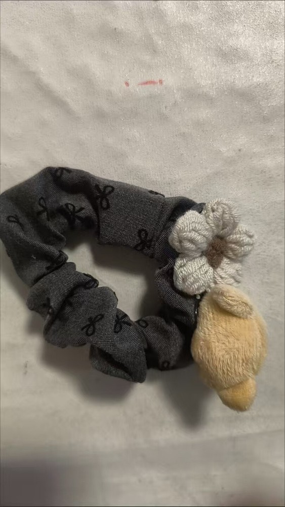 Plush Large Intestine Hair Ring High Elastic Kids Headband Rubber Band