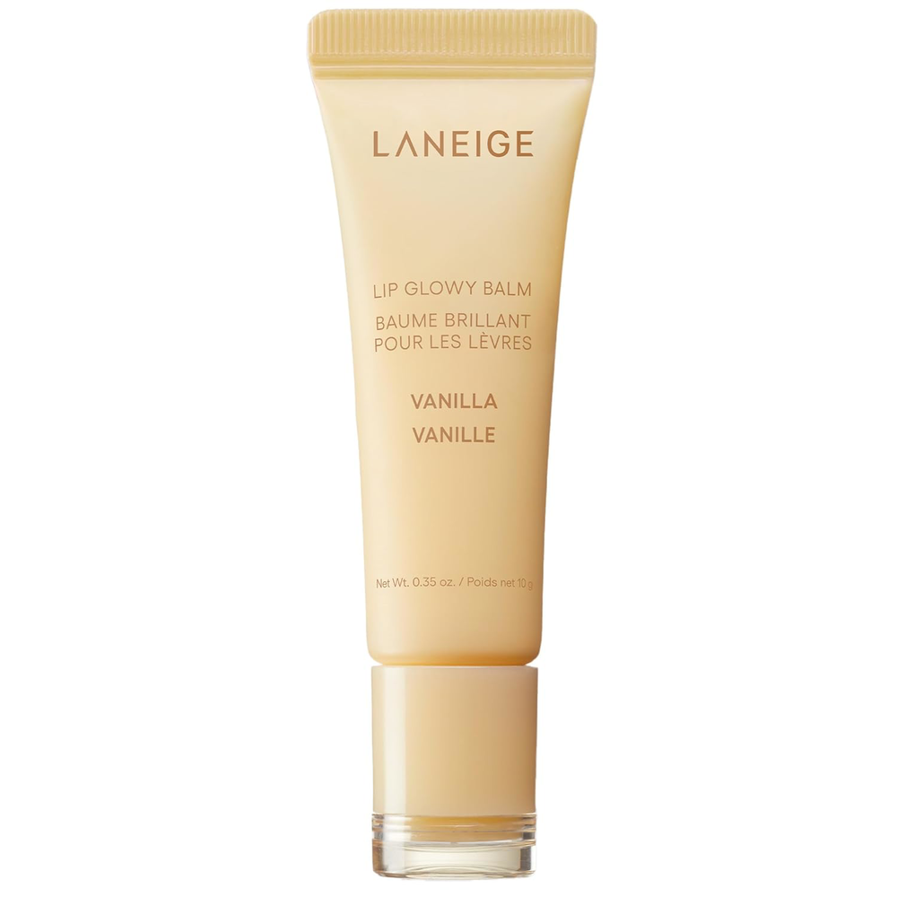 LANEIGE Lip Glowy Balm Vanilla 8g Hydrating Glossy Balm with Shea Butter