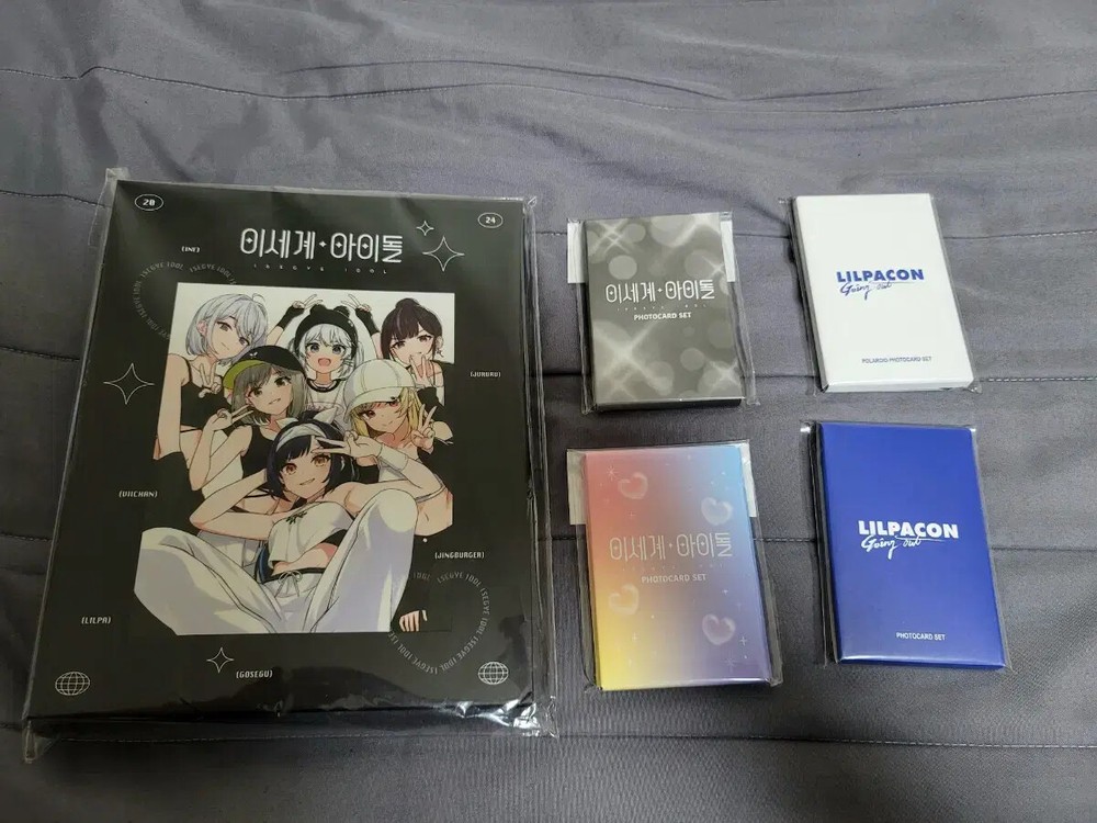 Isegae Idol Photo Card Full Set Binder Book + Foca A, B + Lil Pacon 2 Types