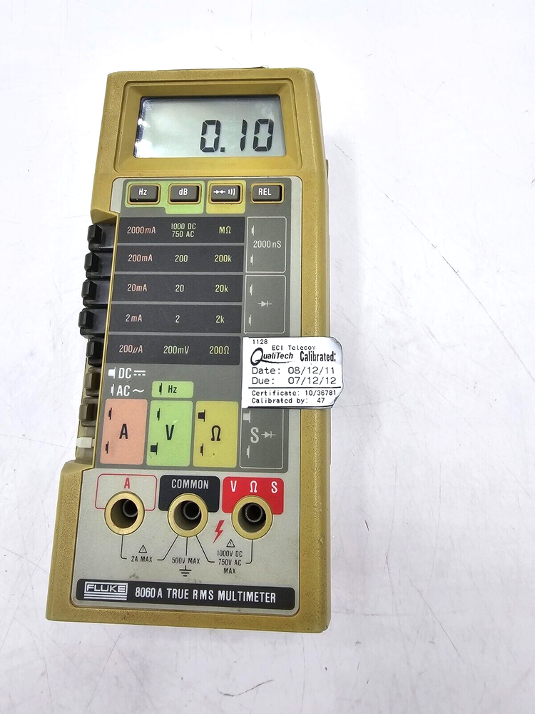 Fluke Corporation 8060A True RMS Multimeter