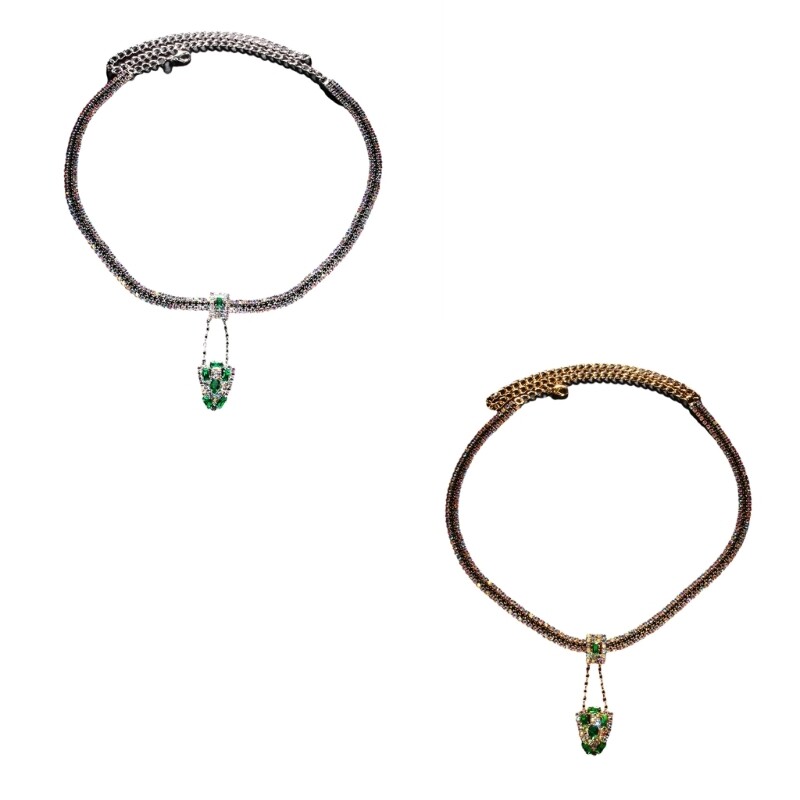 Bride Crystal Rhinestone Layered Head Chain Forehead Jewelry for Prom