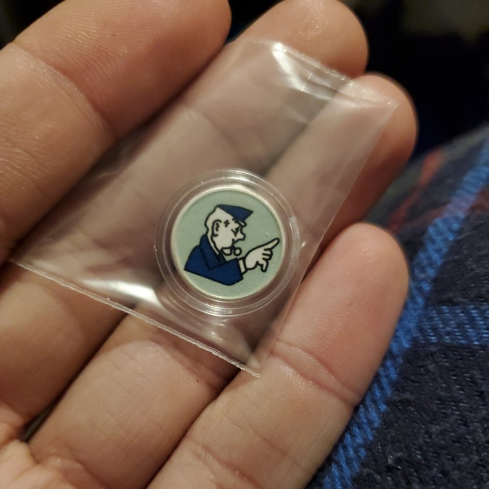 1 Gram .999 Fine Silver Monopoly Go to Jail Encapsulated Bullion  