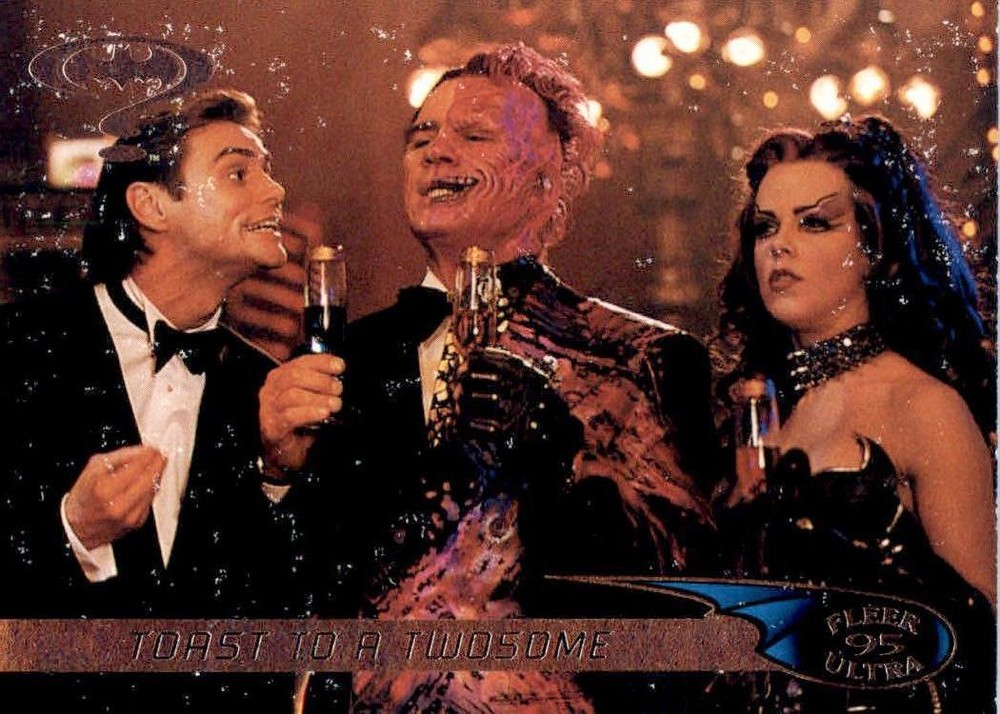 Toast to a Twosome 1995 Ultra Batman Forever #89 Non_sport
