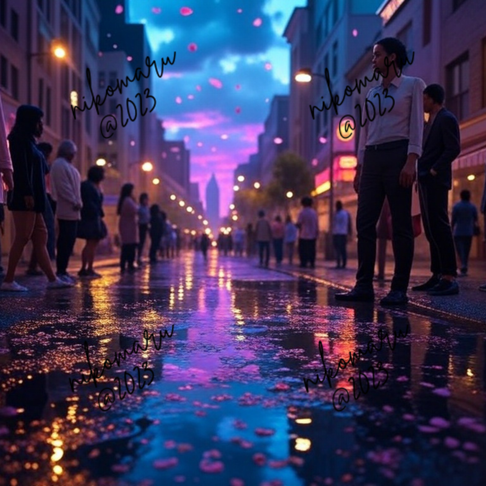 Digital Rain Mirror Art Desktop Wallpaper Background Image-image