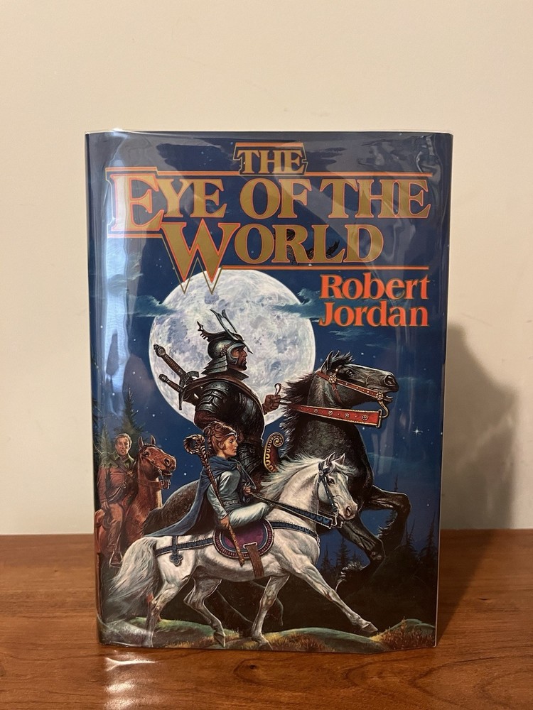 SIGNED The Eye Of The World 1st Edition 7th Printing Robert Jordan