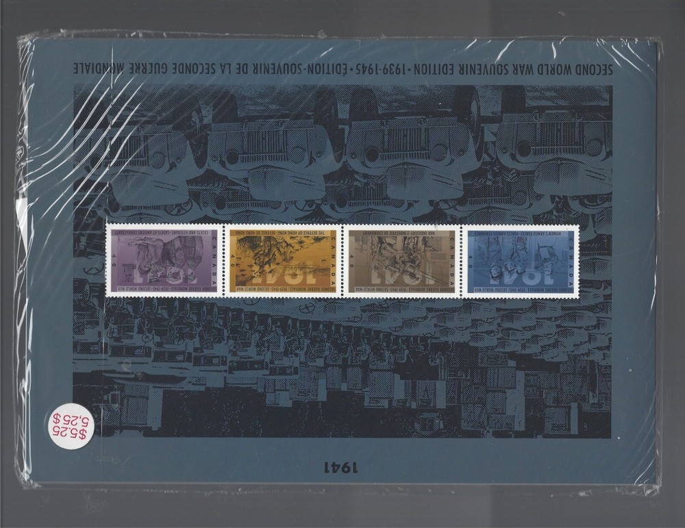 Canada  1991 Thematic Collection #54 Second World War - 1941 UNOPENED