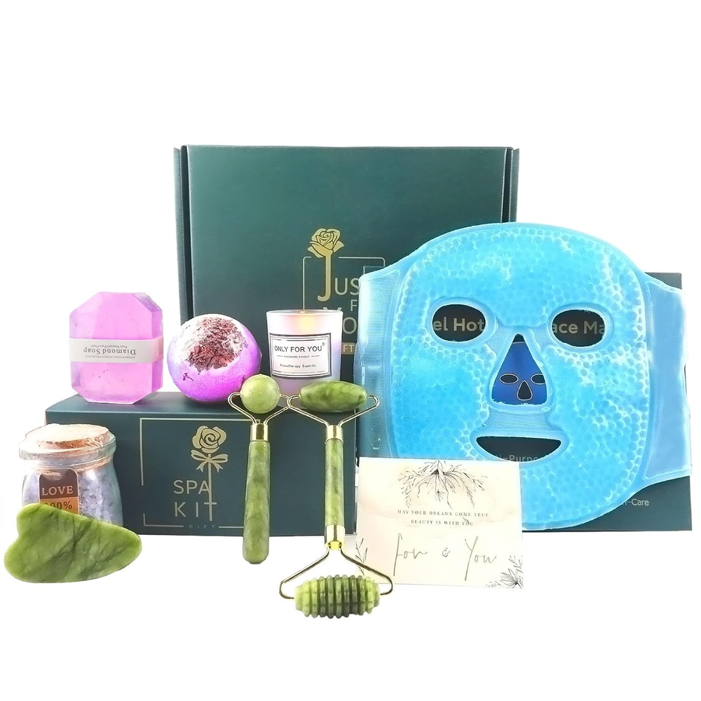 9Pcs Skincare Gift Set for Women - Birthday Christmas Valentine's Day Present