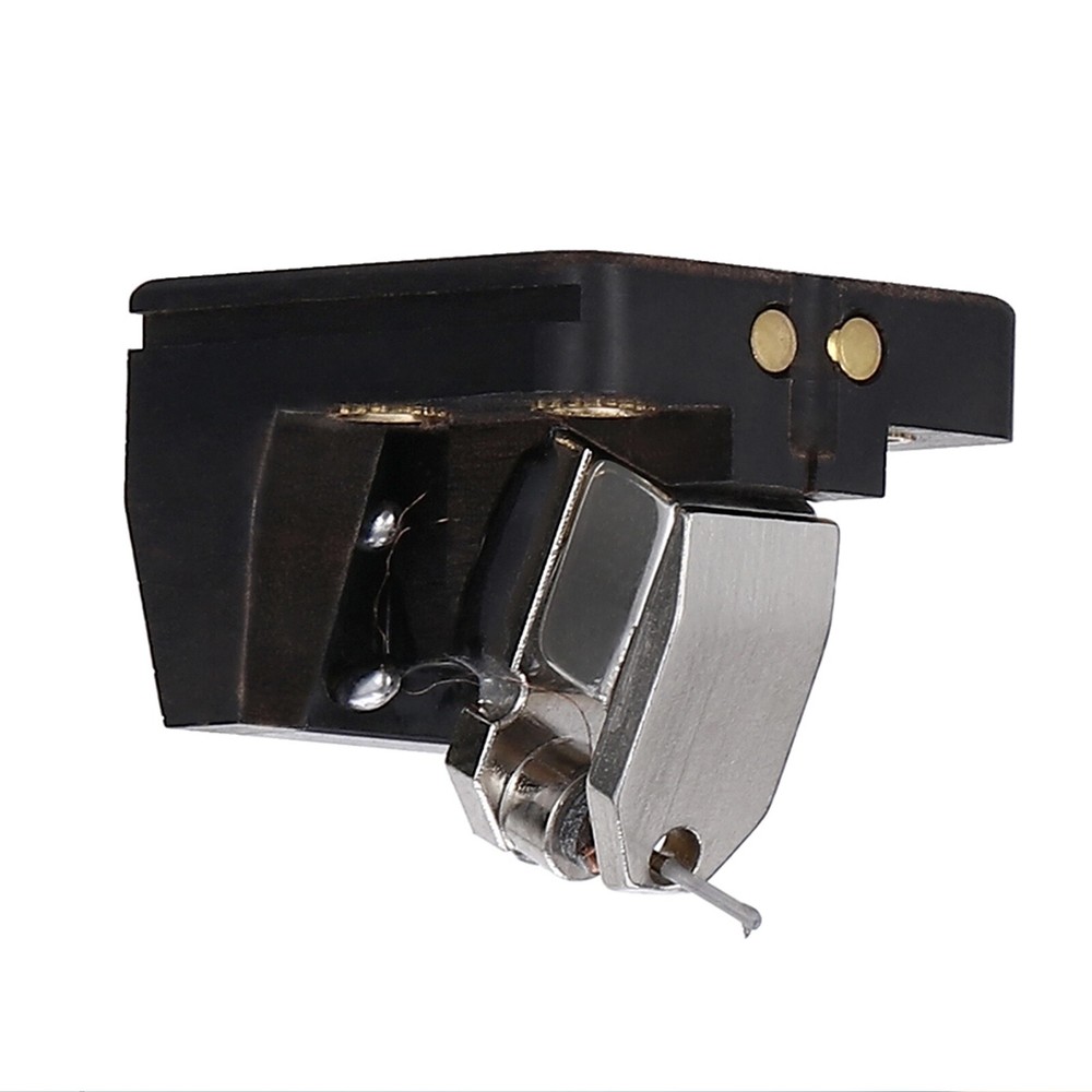 Moving Coil MC Cartridge with Super Elliptical Diamond Stylus and Solid Wood