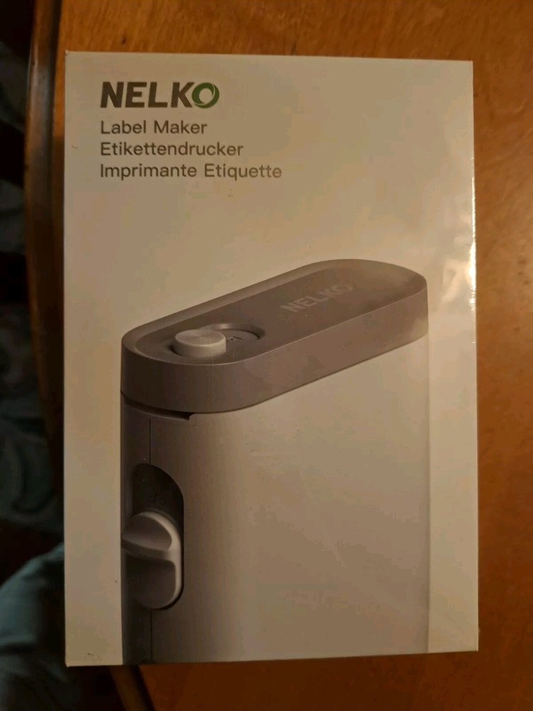 Nelko Label Maker with One Roll Tape Included