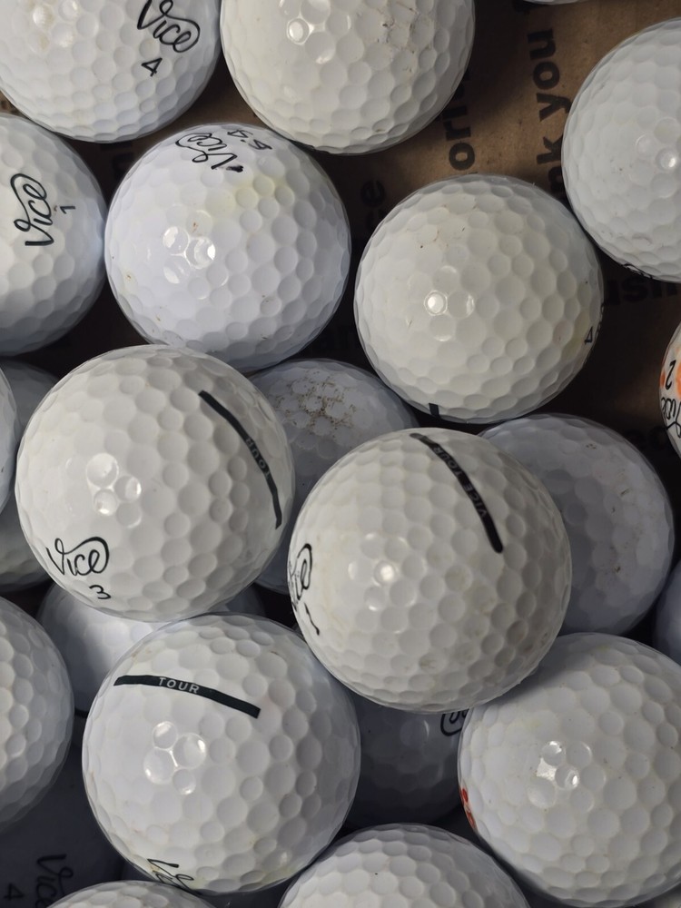 (50) Vice Tour Premium Used Golf Balls (3A) **FREE SHIPPING**-image
