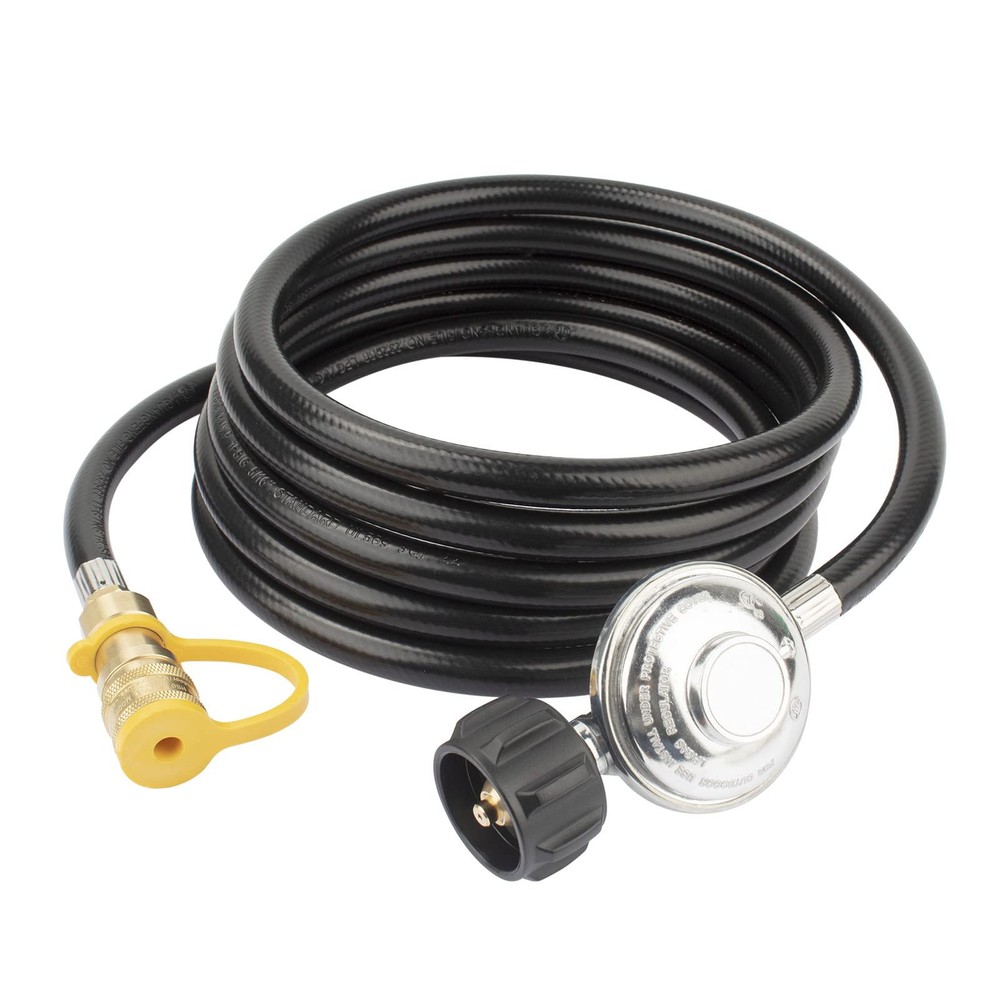 F271803 12ft Propane Heater Adapter Hose with Regulator,for Mr. Heater Big Bu...