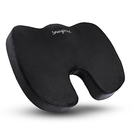 -Upgraded Memory Foam Seat Cushion, for Sciatica, Back, Hip, and Tailbone Pai...