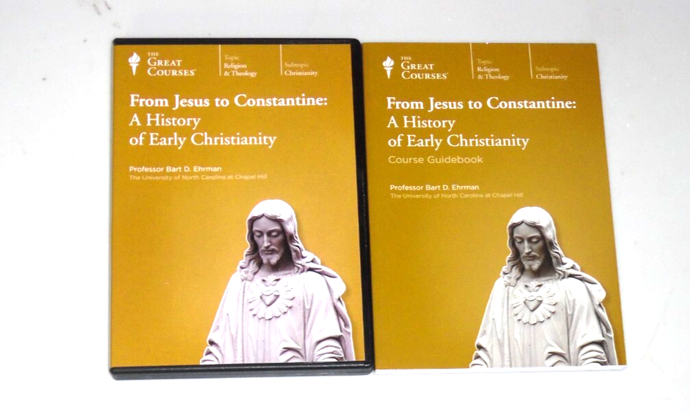 Early Christianity History DVD & Guidebook Jesus to Constantine Great Courses  
