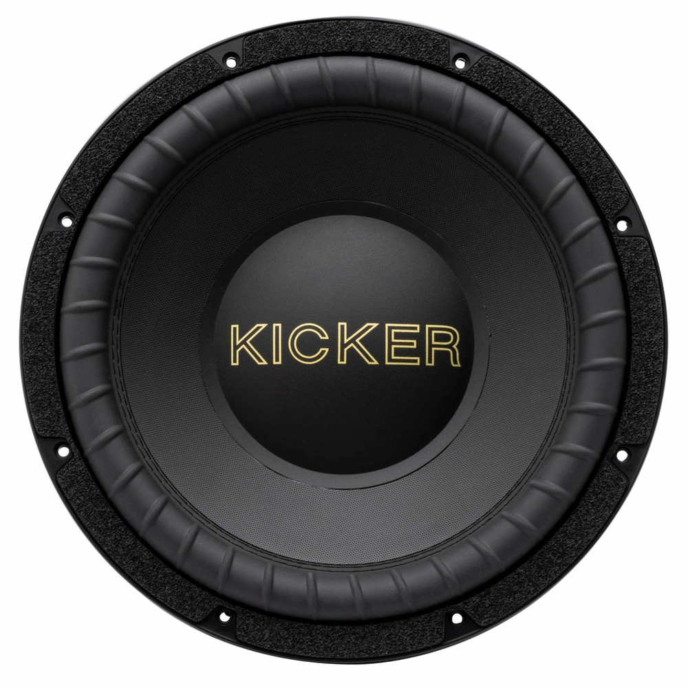 Kicker 50GOLD104 10-Inch 4-Ohm 400W RMS 50th Anniversary Gold Subwoofer