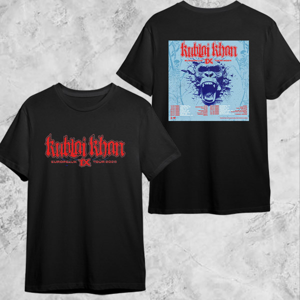 Kublai Khan TX Europe and UK Tour Date 2025 Fan Gifts Two Sides Classic T-Shirt