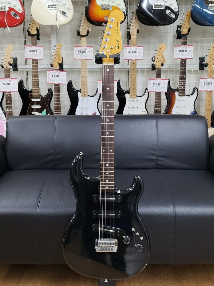 YAMAHA SC-700 Black Used Electric Guitar From Japan w/ Gig Bag Used