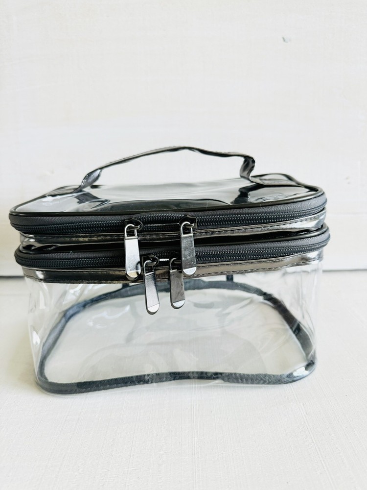 Clear Portable Makeup Bag
