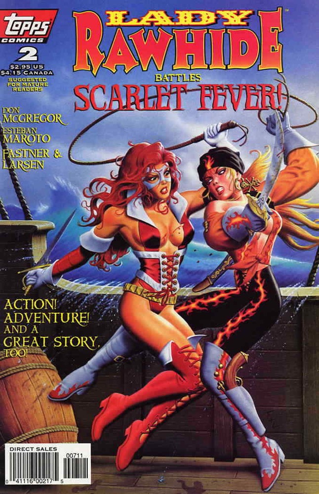 Lady Rawhide (Vol. 2) #2 VF; Topps | Fastner Larson - we combine shipping