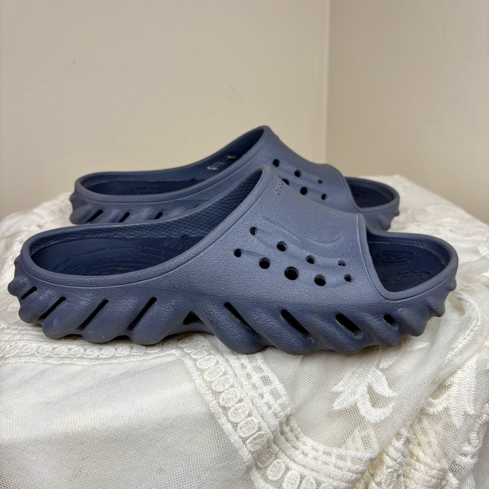 Crocs Echo Slip-On Slide Sandals for Men Size 5 Women Size 7