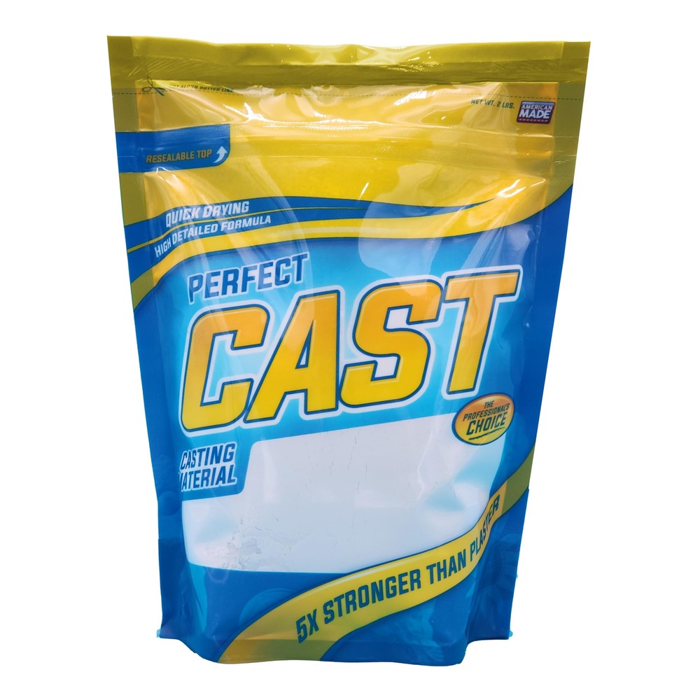 Tough Water-Mixable Resin Casting Material 2lb Non-Toxic Color Blendable