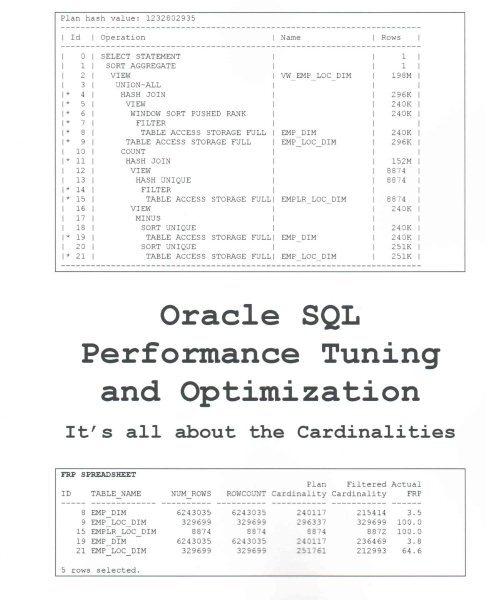 Oracle SQL Performance Tuning and Optimization : It's All About the Cardinali...