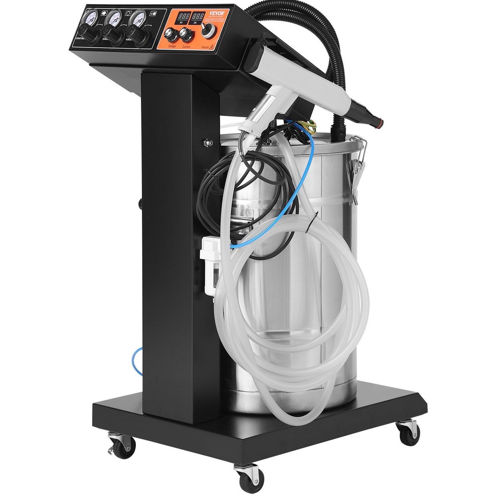 40W Electrostatic Powder Coating System with 50L Hopper