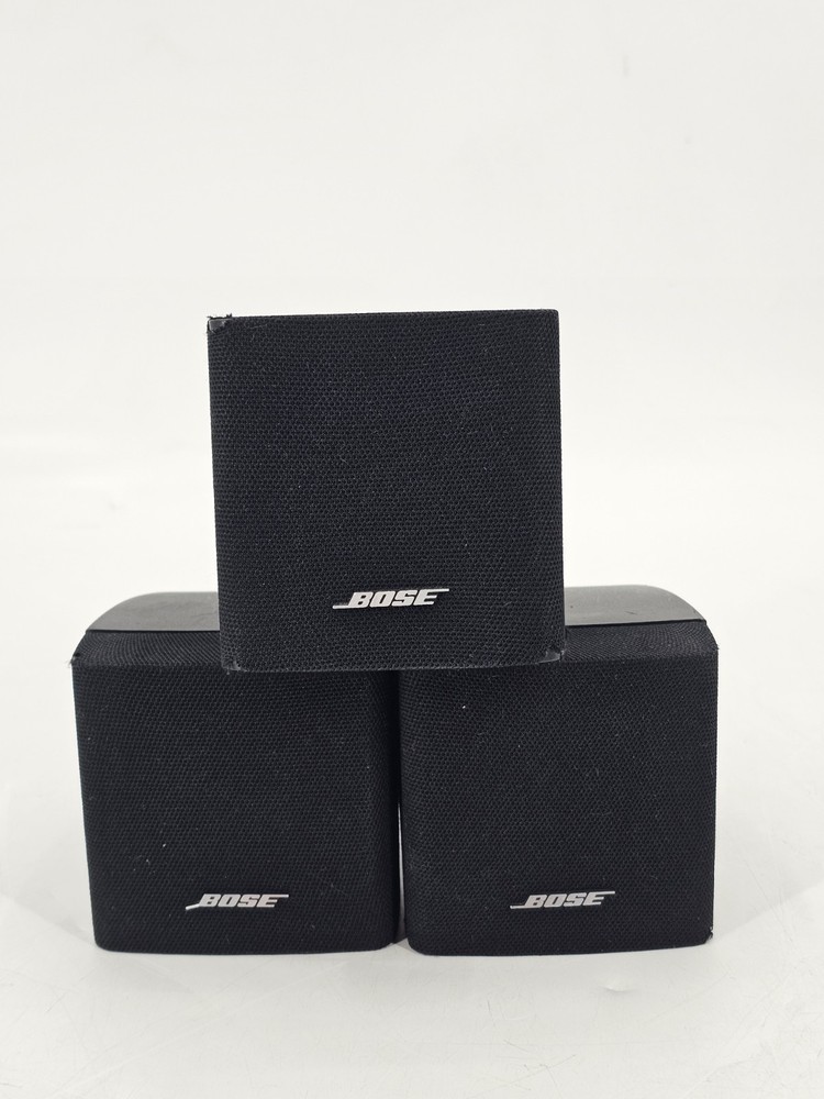 Bose Acoustimass 6 Series III Cube Black Speakers Only, (Replacement) Lot of 3