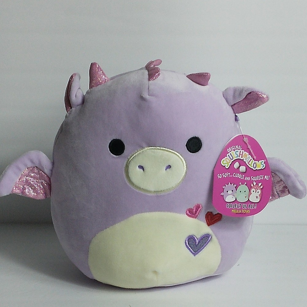 Squishmallows Dina the Purple Dragon 8